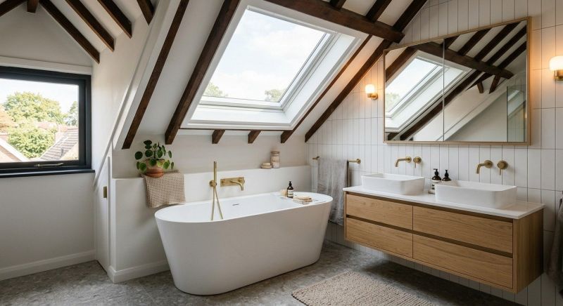 Attic Bathroom Remodeling in Moultonborough, NH