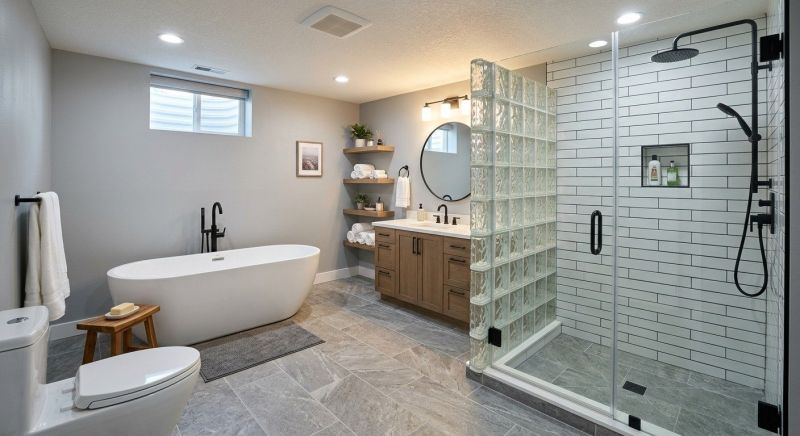 Basement Bathroom Remodeling in Moultonborough, NH