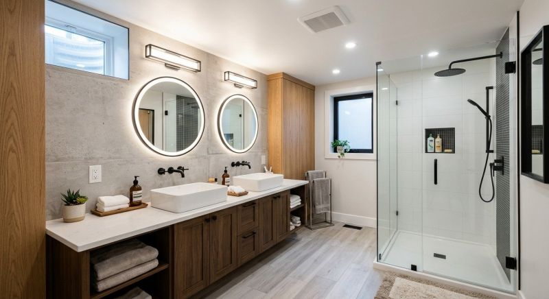 Basement Bathroom Remodeling in Moultonborough, NH
