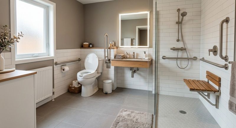 Bathroom Modification in Moultonborough, NH