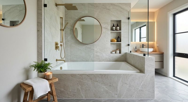 Luxury Bathroom Installation in Moultonborough, NH