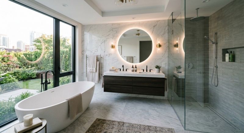 Luxury Bathroom Installation in Moultonborough, NH