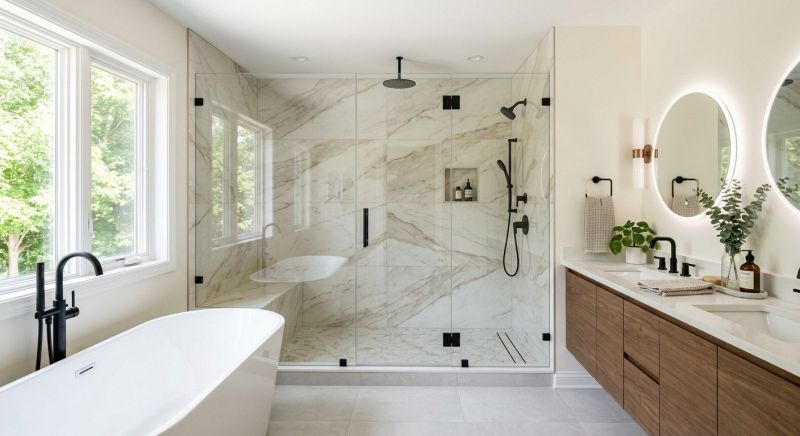 Porcelain Shower Replacement in Moultonborough, NH