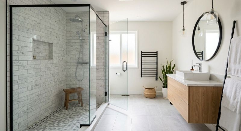 Tub To Shower Conversion in Alton Bay, NH