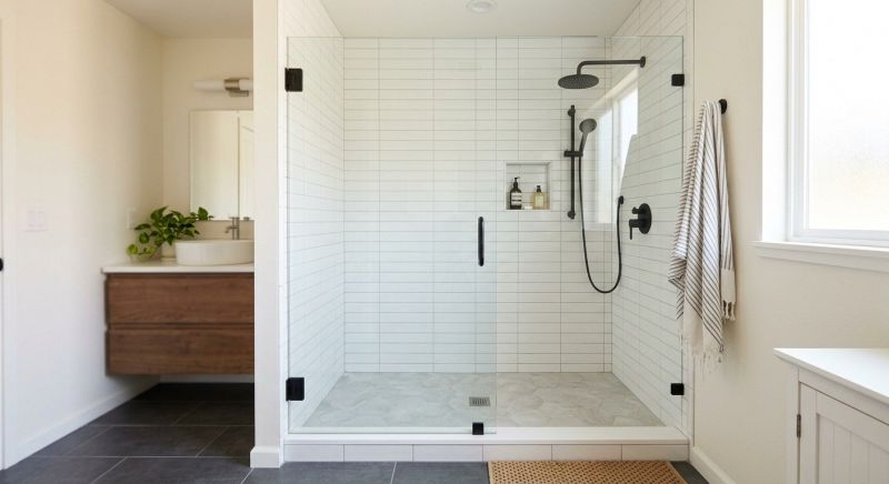 Tub To Shower Conversion in East Wakefield, NH