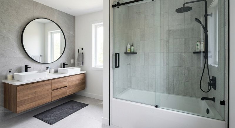 Tub To Shower Conversion in Moultonborough, NH