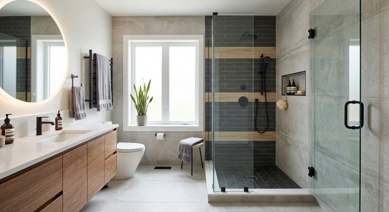 Tub To Shower Conversion in Moultonborough, NH
