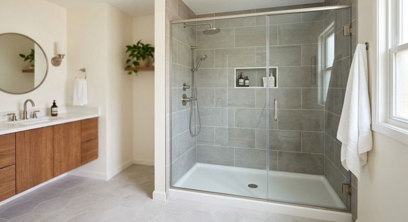 Tub To Shower Conversion in Tamworth, NH